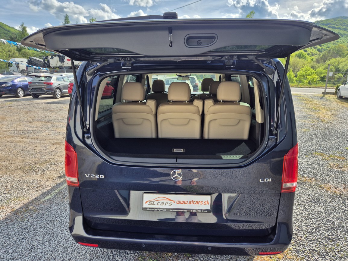 Mercedes-Benz V trieda V220 d , Avantgarde A/T, 120kW, A7