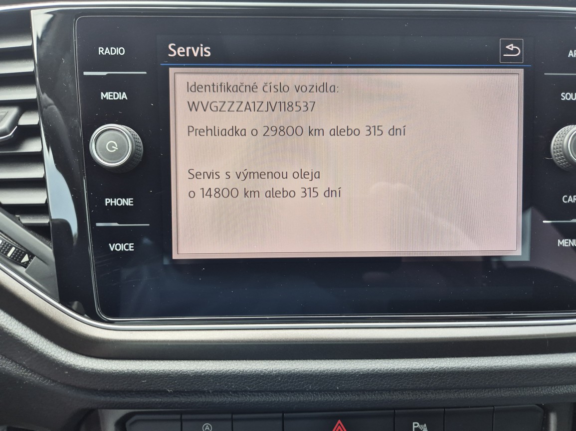 Volkswagen T -Roc 1,0 TSi 85 kW 6° manuál Style