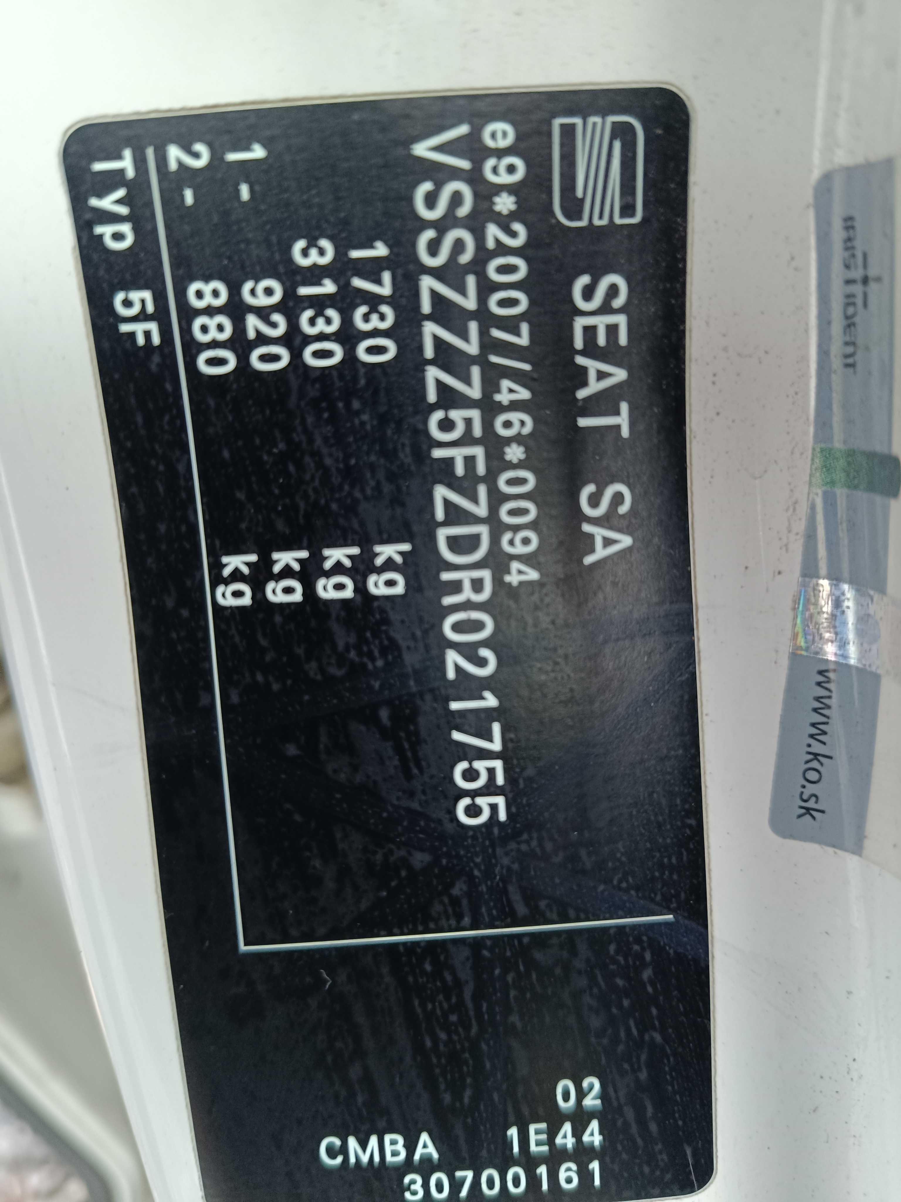 Seat Leon FR 1,4 TSi 92 kW, r.v. 3/2013, 6° manuál