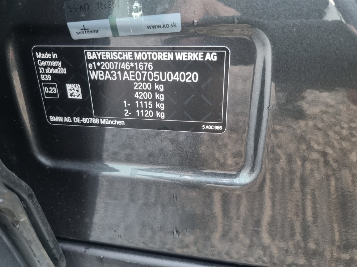 BMW X1 2.0 xDrive 140 kW Sport