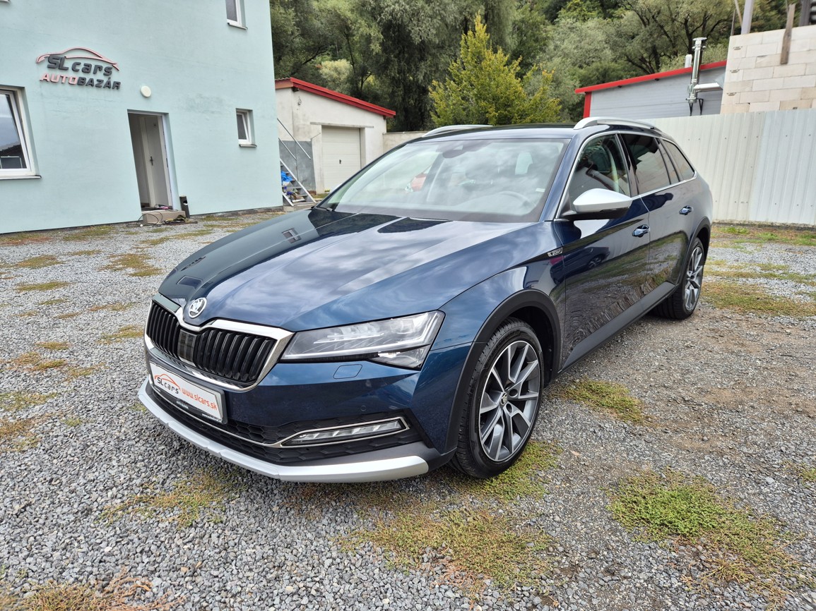 Škoda Superb Combi Scout  2.0 TDi 140 kW 4x4 DSG