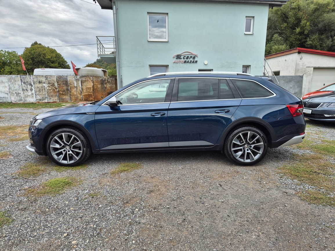 Škoda Superb Combi Scout  2.0 TDi 140 kW 4x4 DSG